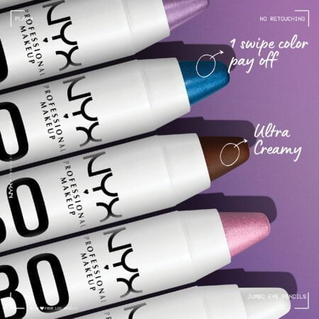 NYX PROFESSIONAL MAKEUP Jumbo Eye Pencil, Blendable Eyeshadow Stick & Eyeliner Pencil - French Fries - Image 3