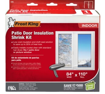 Frost King V76H Shrink Window Kit 84-Inch by 110-Inch, Clear