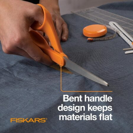 Fiskars Original Orange-Handled Scissors - Ergonomically Contoured - 8" Stainless Steel - - Image 4