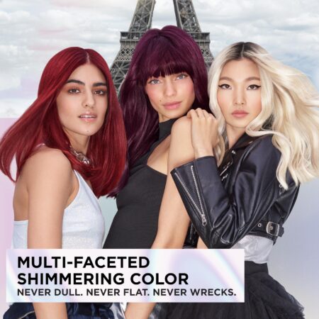 L'Oreal Paris Feria Multi-Faceted Shimmering Permanent Hair Color, 21 Starry Night (Bright - Image 4