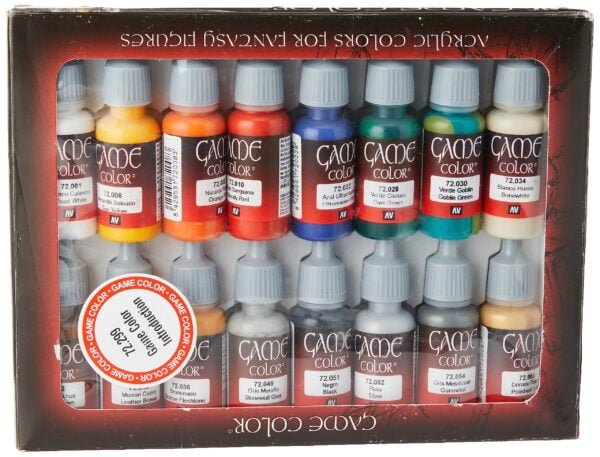 Acylicos Vallejo - 72299 - Acrylic 16 Colors for Fantasy Figures