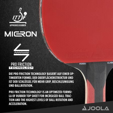 JOOLA Rosskopf Classic Recreational Table Tennis Racket - Image 4