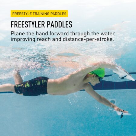 FINIS Freestyler Paddles Jr White, Junior - Image 2