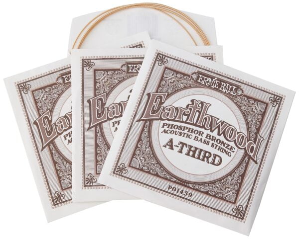 Ernie Ball Earthwood Slinky Phosphor Bronze Acoustic Bass Guitar Strings, 45-95 Gauge (P02 - Image 3