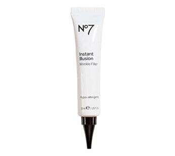 No7 Instant Illusion Wrinkle Filler – Smoothes + Blurs Fine Lines and Wrinkles – Anti-Wrin