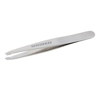 TWEEZERMAN Slant Tweezer Classic Stainless Steel, 0.8 Ounce