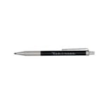 Koh-I-Noor Toison d'Or Notebook Incremental Clutch Lead Holder with 2mm x 90mm Lead, Black