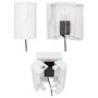 Safety Innovations Twin Door Baby Safety Outlet Cover Box for Babyproofing Outlets - More