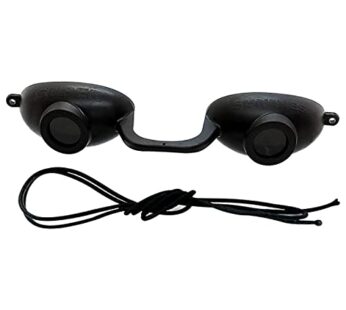 Super Sunnies Evo Flexible Tanning Bed Goggles UV Eye Protection Black Glasses, FDA Compli