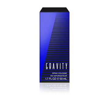 Gravity Eau de Cologne Spray, Vegan Formula, Fragrance, Earthy Wood and Leather Notes, 1.7