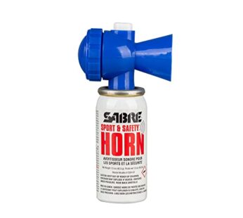SABRE Sport and Safety Horn, 115 dB Air Horn, 60   Second or 25   Second Bursts, Audible U