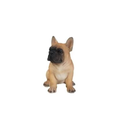 Hi-Line Gift Ltd Sitting French Bulldog Puppy,Brown, 7.75"