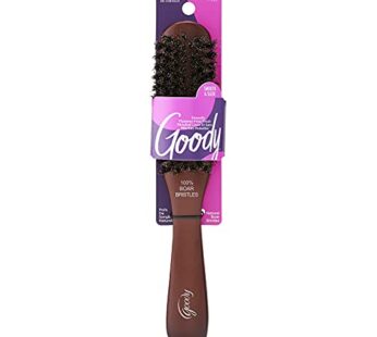 Goody Styling Essentials Goody Boar Hair Brush, Wood, 1-count (1942247)