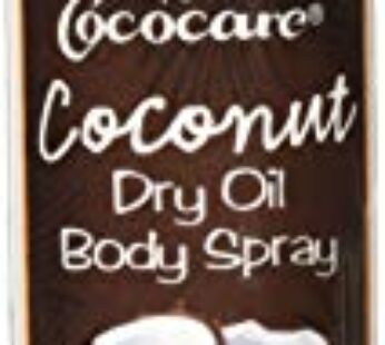 Cococare Coconut Dry Oil Body Spray 6 Oz – Travel Size Oil Spray for Healthy Skin