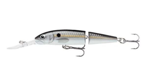 Rapala Jointed Deep Husky Jerk 08 Fishing lure, 3.125-Inch, Silver Shad