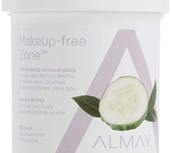 Almay Oil Free Gentle Eye Makeup Remover Pads , Oil Free Micellar, Hypoallergenic, Cruelty