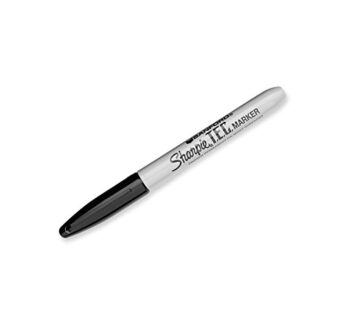 SHARPIE 13401 Trace Element-Certified Ink Marker, Black