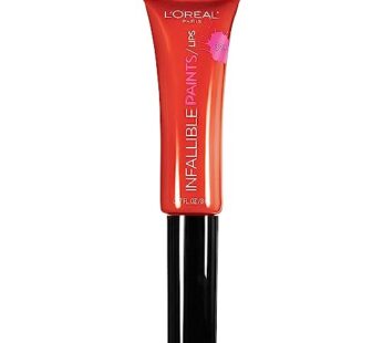 L’Oréal Paris Infallible PAINTS/LIPS, Orange Envy, 0.27 fl. oz.