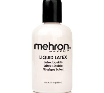 Mehron Makeup Liquid Latex | SFX Makeup | Halloween Latex Makeup | Latex Glue for Skin | P