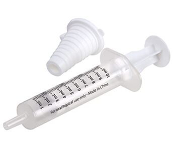 EZY DOSE Kids Baby Oral Syringe & Dispenser Calibrated for Liquid Medicine, Reduce Mess, E