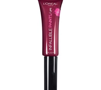 L’Oréal Paris Infallible PAINTS/LIPS, Sultry Sangria, 0.27 fl. oz.