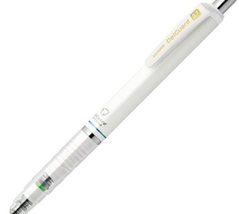 Zebra Mechanical Pencil, Del Guard, 0.7mm, White (P-MAB85-W)