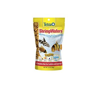 Tetra ShrimpWafers Complete Diet for Catfish and Loaches 3 Ounce