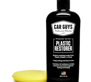 CAR GUYS Plastic Restorer | Bring Plastic, Rubber, and Vinyl Back to Life! | User Friendly