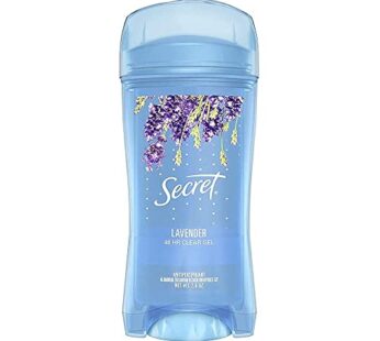 Secret Anti-Perspirant Deodorant Clear Gel Luxe Lavender 2.7 oz