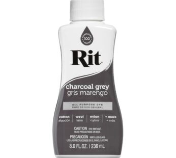 Rit All-Purpose Liquid Dye, Charcoal Grey , 8 oz