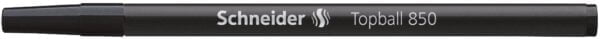 Schneider Topball 850 Rollerball Refill, 0.5 mm, European Size, Black Ink, Box of 10 Refil - Image 2