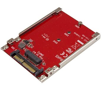 StarTech.com M.2. PCI-e NVMe to U.2 (SFF-8639) Adapter – Not Compatible with SATA Drives o