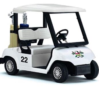 KiNSFUN Golf Cart 4?” Die Cast Metal Model Pullback Action Toy