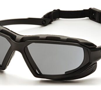 Pyramex Safety – SBG5020DT Highlander XP Eyewear, Black-Gray Frame/Gray Anti-Fog Lens