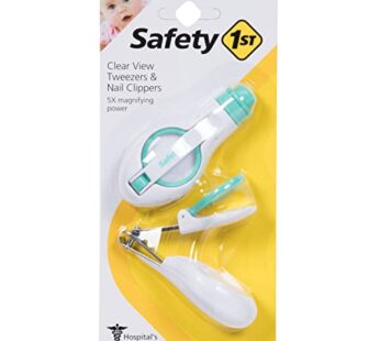 Safety 1st Clear View Tweezer and Nail Clipper Combo , 2 Piece Set