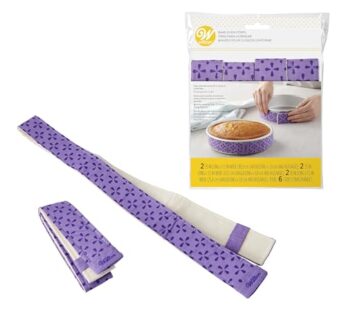 Wilton Bake-Even Cake Pan Strips – Use Cake Strips on Baking Pans for Evenly Baked Cakes,