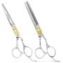 Equinox Professional Razor Edge Series Hair Cutting Scissors Set - Barber Hair Cutting & T