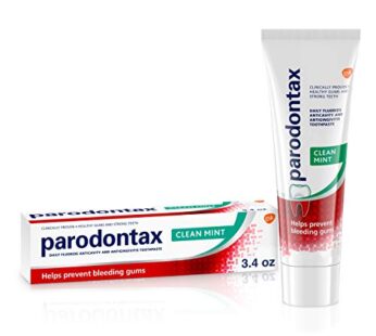Parodontax Toothpaste for Bleeding Gums, Gingivitis Treatment and Cavity Prevention, Clean