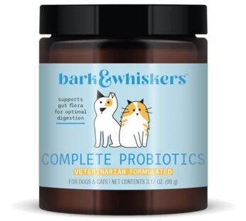 Bark & Whiskers Complete Probiotics, for Dogs and Cats, 3.17 oz (90 g), Supports Immune Fu