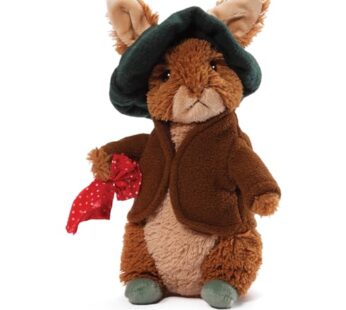 GUND Official Beatrix Potter Benjamin Bunny Plush, Stuffed Animal for Ages 1 and Up, Brown