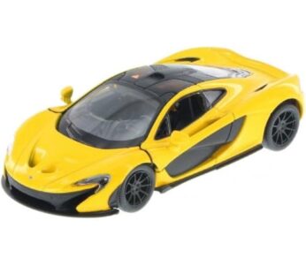 KiNSMART McLaren P1 1/36 Scale Diecast Model Toy Car (Yellow)