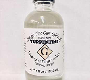 4 Oz 100% Pure Gum Spirits of Turpentine