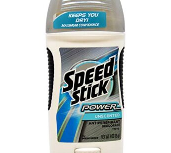 Speed Stick Power Anti-Perspirant Deodorant Unscented 3 oz (022200004916)