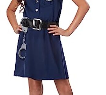 California Costumes Girls Police Officer Costume Small (6-8)