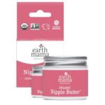 Organic Nipple Butter  Breastfeeding Cream by Earth Mama | Postpartum Essentials Safe for