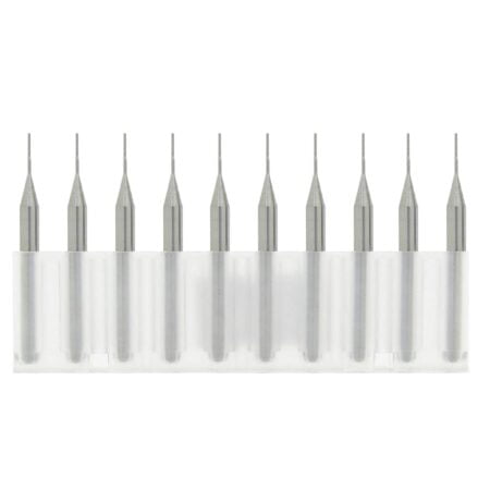 Jiuwu 1/8 Drill Bit Carbide End Mill?0.5mm) End Mill Set Machinist Tools for Engraving Bit - Image 2