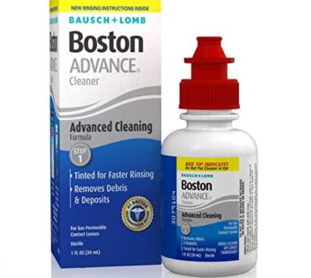 Boston Advance Contact Lens Solution by Bausch+ Lomb, for Gas Permeable Contact Lenses, 1