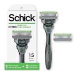 Schick Hydro 5 Sense Sensitive Skin Razor with Shock Absorb Technology for Men, 1 Handle w - Image 2