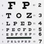 Graham-Field 1240 Grafco Snellen Eye Chart, Plastic with Non-Reflective Matte Finish, 22"
