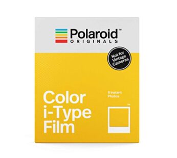Polaroid Originals Instant Film Color Film for I-TYPE, White (4668), 8×10″